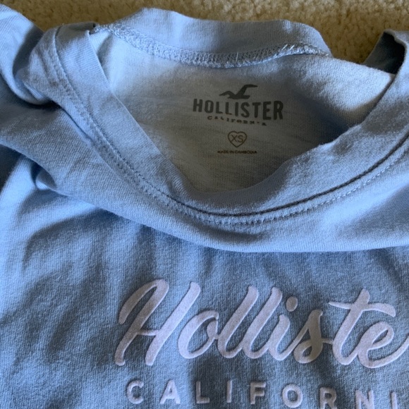Hollister Tie Dye Blue Long Sleeve - Picture 2 of 4